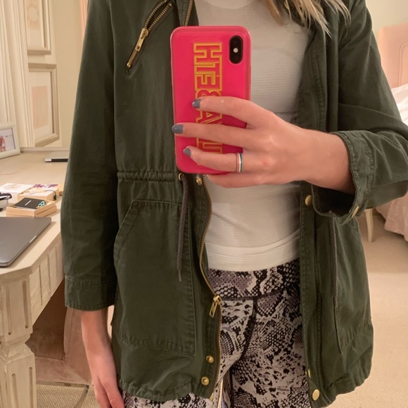 Forever 21 green jacket in great condition - Picture 4 of 5